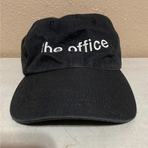 The Office NBC Licensed Black Dads Baseball Strapback Hat Cap Adjustable